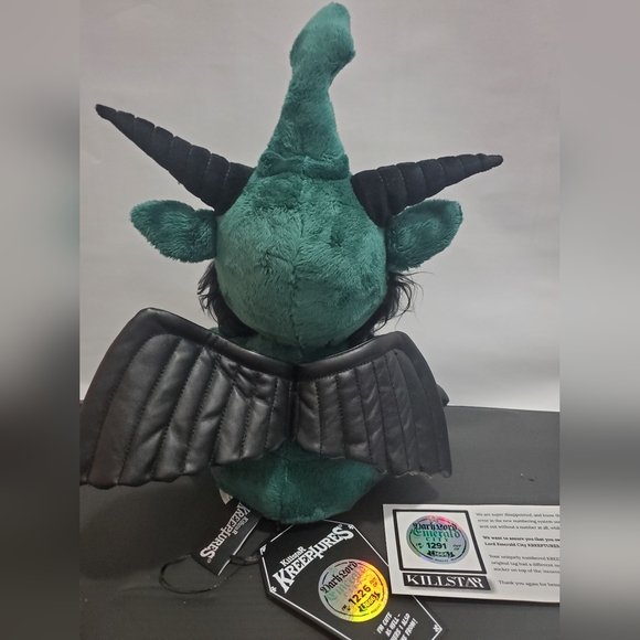 Dark Lord Emerald City Limited Edition Killstar Kreepture New Baphomet Plush Toy - Picture 2 of 4